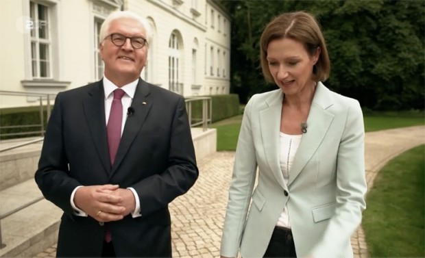 ZDF Sommerinterview – Frank-Walter, der Erste