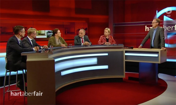 Hart aber fair: Gespensterdebatte als Tanz auf dem Vulkan
