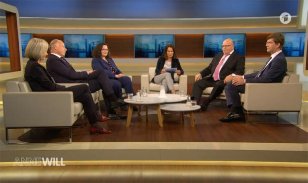 Bei Anne Will: Nahles predigte, Altmaier gähnte – aber da müssen sie jetzt durch!