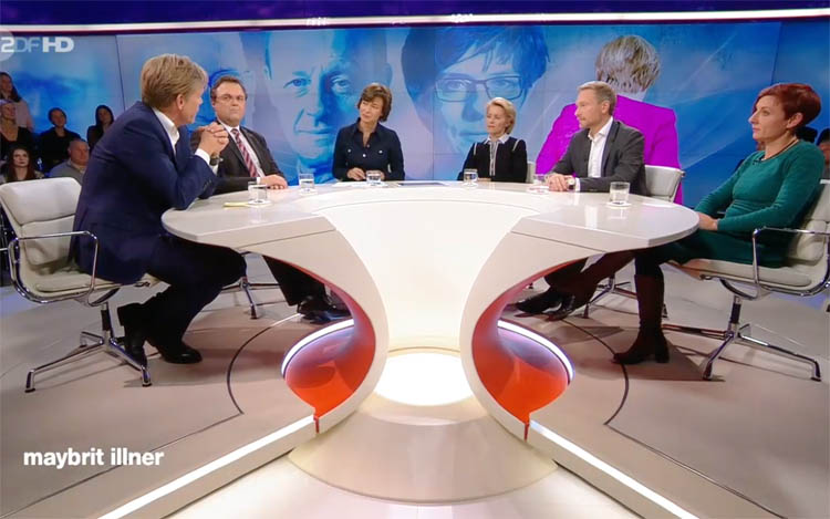 Bei Illner: Lieber Basta-Mann als Zauder-Raute?
