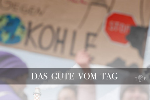 Wir retten die Welt, die den Kopf über uns schüttelt