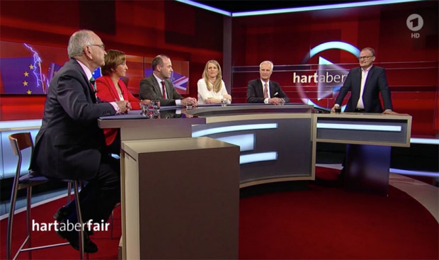 Bei Hart aber fair: Britanniens Weggang und Merkels Beitrag