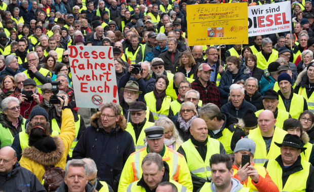 Proteste gegen Diesel-Fahrverbote gehen weiter