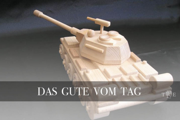 Goldene Kindertage: Nachhaltiger Öko-Panzer zum Weltfrauentag