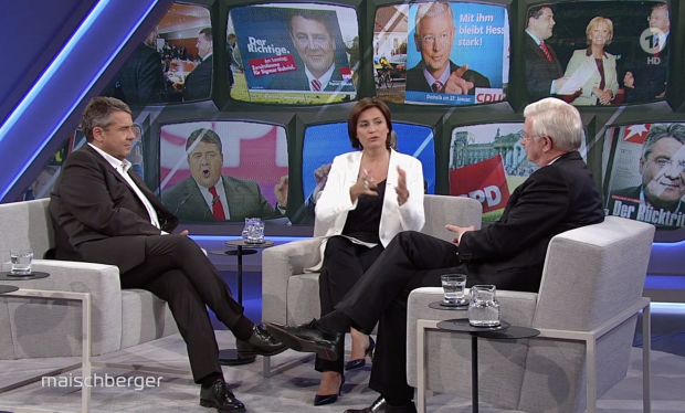 Maischberger: Nostalgiestunde mit Gabriel und Koch