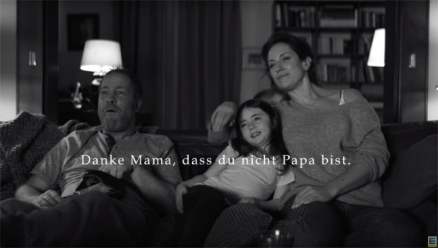 Edeka-Spot zum Muttertag: raus mit dem Vater