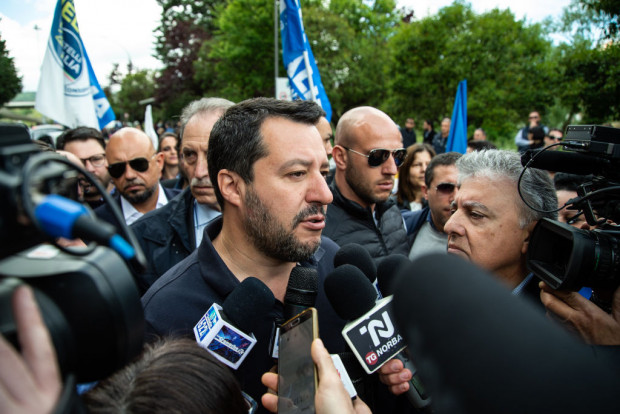 Salvini und die EU auf Tauchgang
