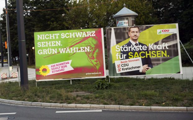 Sachsen-Wahl: Blau wählen, schwarz-grün kriegen?