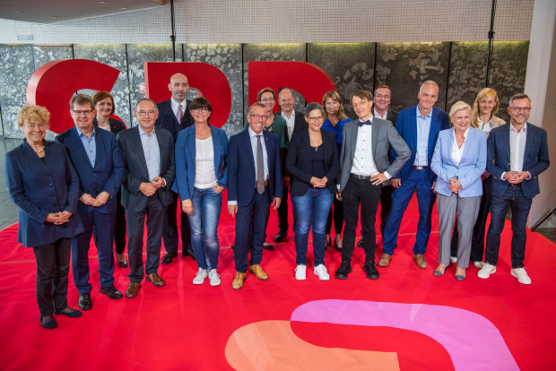 Motto-Show der SPD mit digitalen Löchern
