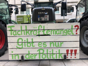 Weitere Bauernproteste: 4000 Traktoren in Hamburg