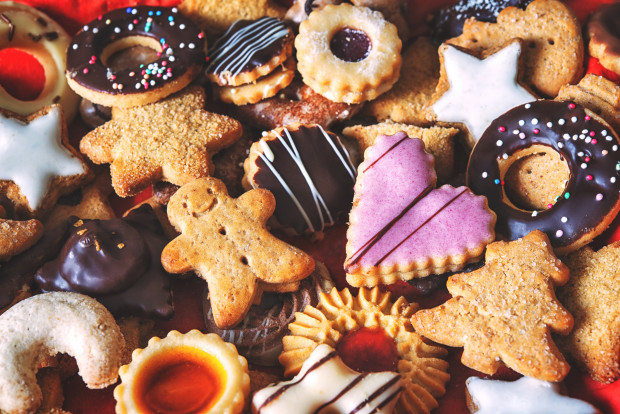 Gebt den süßen Weihnachten Saures