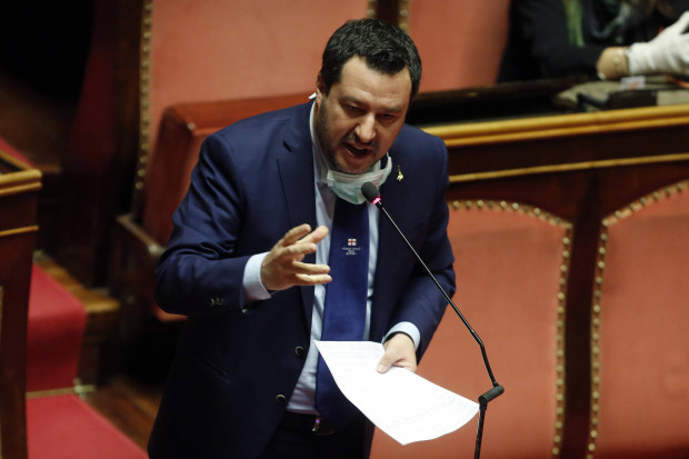 Salvini macht Druck, weil Migration trotz Corona gestiegen ist
