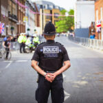 Gewalt gegen die Polizei in Londoner Stadtteilen Brixton und Notting Hill