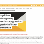 Neues Institut soll der Politik „praxisrelevante Vorschläge“ liefern