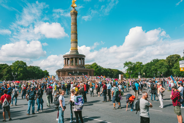 Berlin-Demonstration: Ein breiter Querschnitt, vereint in der Abkehr von der Einheitspolitik