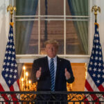 Ein Präsident out front: Trumps Covid schlägt Wellen