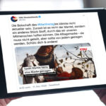 Vom hohen Ross: St. Martin und die Stoffzuteilung