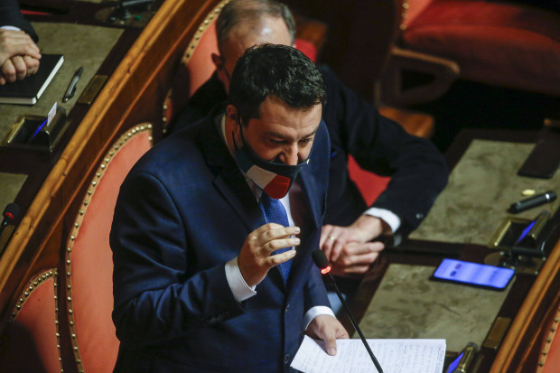 Was Salvini in Draghis Fast-Allparteienkabinett bedeutet