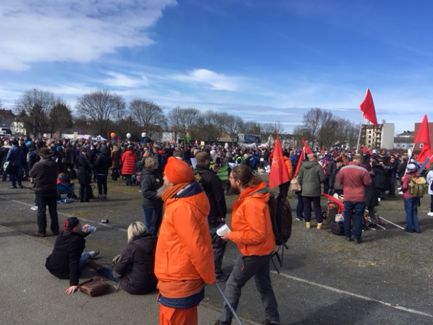 Demonstration in Kassel: Deutsche Medien berichten wie vom anderen Stern