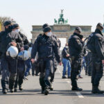 Bilder vom Polizei-Einsatz gegen Corona-Proteste in Berlin