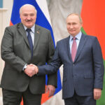 Die weißrussische Karte in der Ukraine