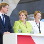 Merkels Knappe holt den Sieg