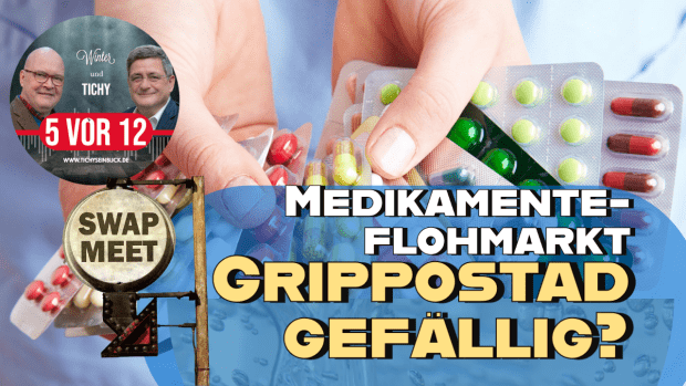 Tausche frischen Hustensaft gegen abgelaufene Antibiotika – Flohmarkt der Medikamente