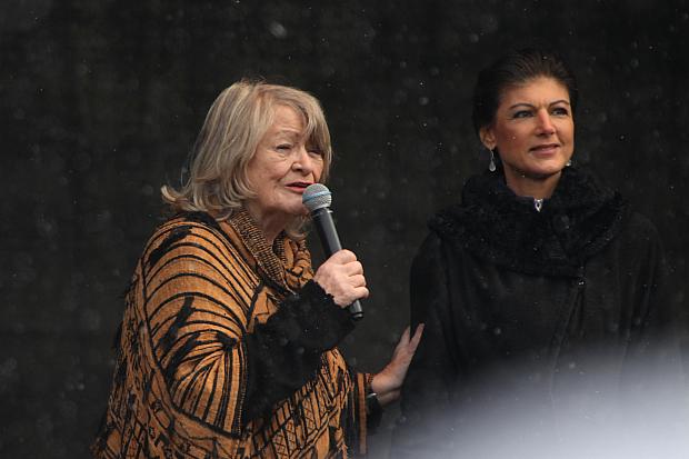Die Vorwürfe der Grünen gegen Wagenknecht und Schwarzer sind perfide