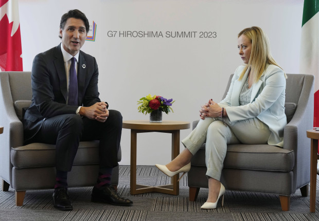 G7 in Japan: Wie Trudeau Meloni düpieren wollte