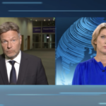Marietta Slomka ist sehr unzufrieden mit dem Klimaminister
