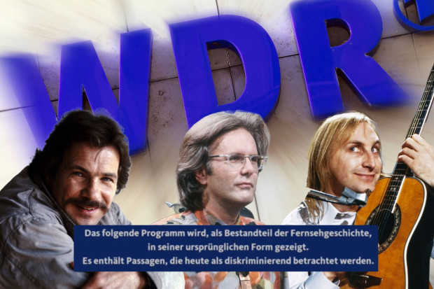 WDR mit dem Beipackzettel für Fernsehzuschauer
