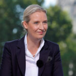 Alice Weidel unter Polizeischutz