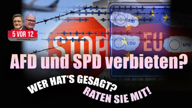 AfD und SPD verbieten? Raten Sie mit: Wer hat’s gesagt?