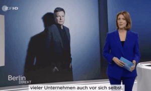 Grüne geraten wegen Habeck-Kritik im ZDF außer sich