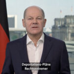 Scholz strickt die Gruselgeschichte von Correctiv weiter