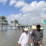 Wassermassen und Überschwemmungen in Dubai