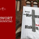 Die Haken am Kreuz der evangelischen Pharisäerkirche