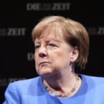 Angela Merkel im Wahlkampf für die Grünen