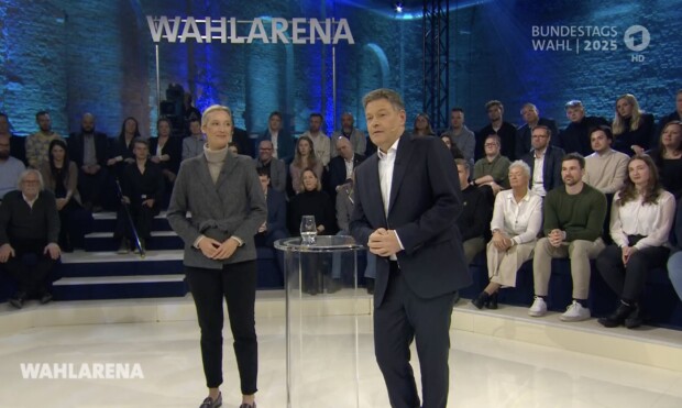 Groteske Publikumsfragen dominieren die ARD-Wahlarena