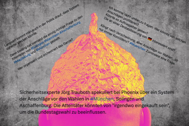 Der Aluhelm sitzt jetzt fest auf linken Köpfen
