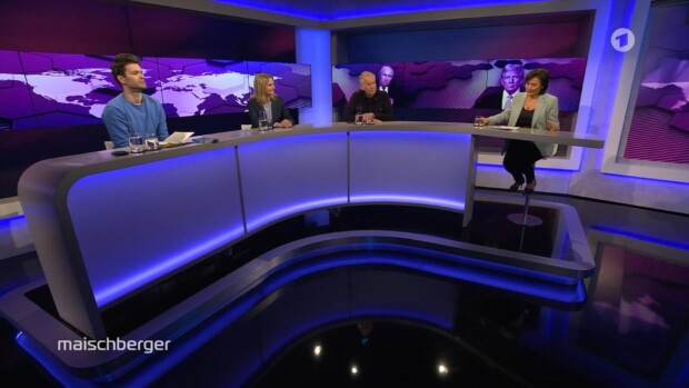 Bei Maischberger: Faschist, Faschist und nochmal Faschist