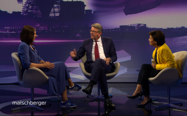Bei Maischberger: Kognitive Kontinentalplattenverschiebung